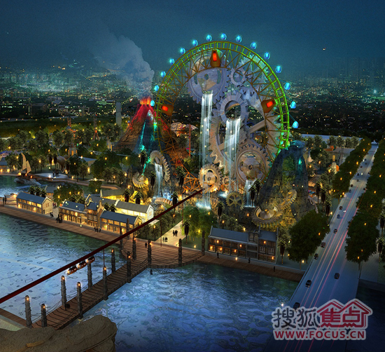 镜湖旅游综合体效果图