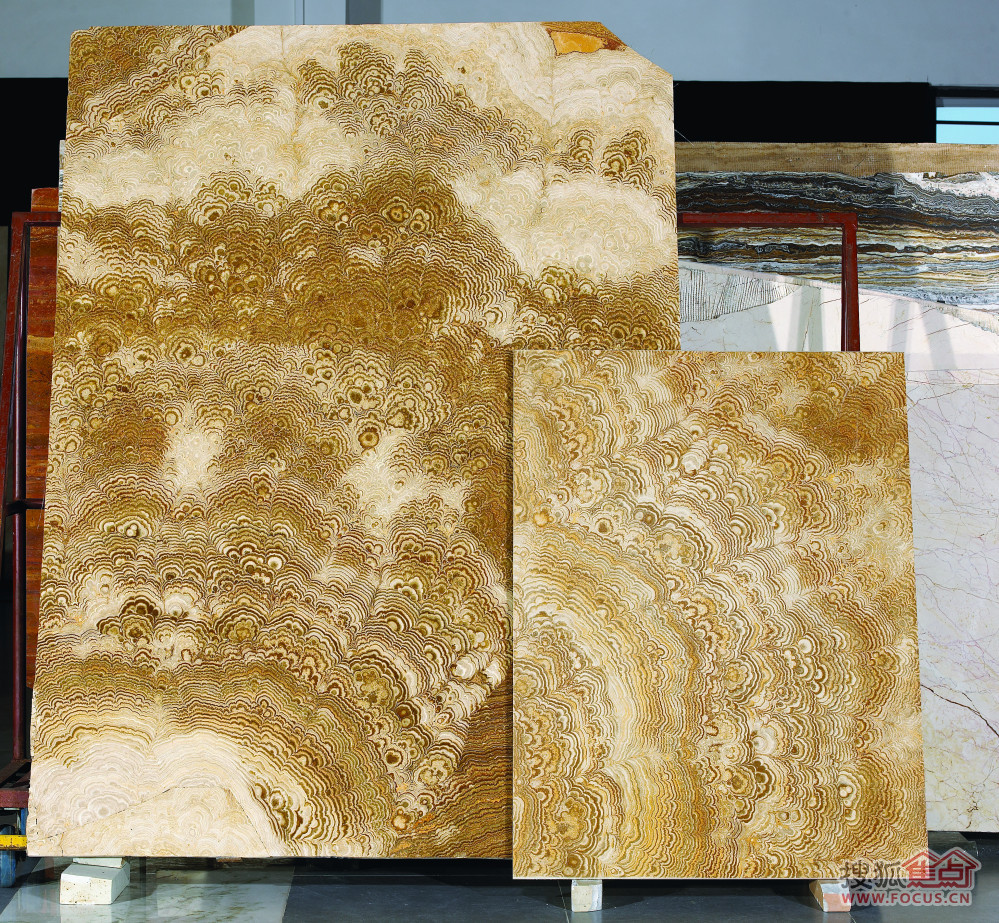大理石瓷砖与天然石材对比图（段一后)