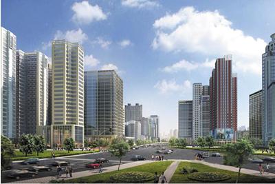 巡礼长城路:泰城的新地标,建设未来城西cbd