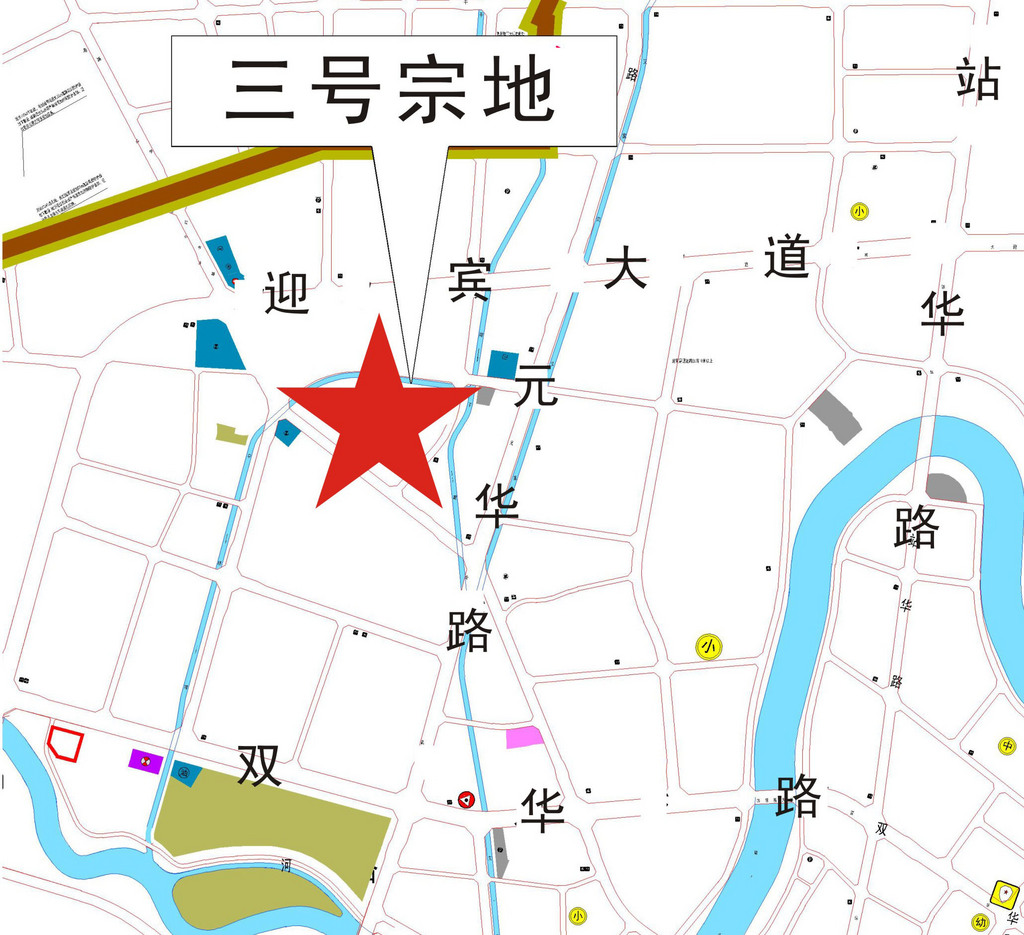 二号宗地:双流县东升街道花园社区10组,丰乐社区3组(南邻白河路)