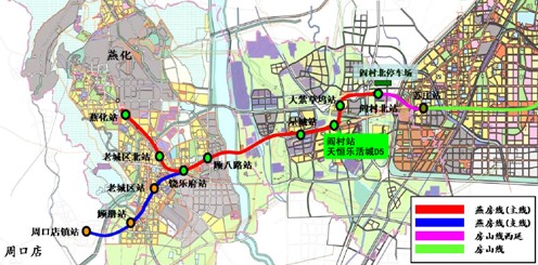 燕房线开工催热楼市 沿线高价值项目盘点