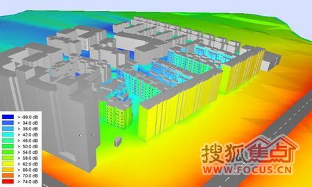 济南公布彩色"噪声地图" 市中历下最安静