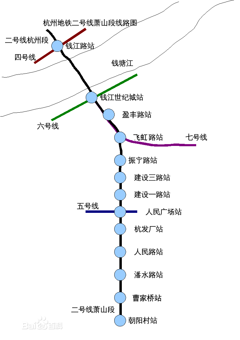                      地铁2号线