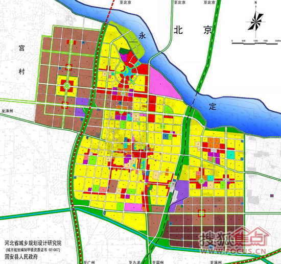 廊坊固安规划图固安孔雀城规划图河北固安规划图; 河北省的固安; 廊坊