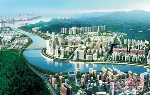 借势三桥南伸城市中轴 高要重塑肇庆江南价值