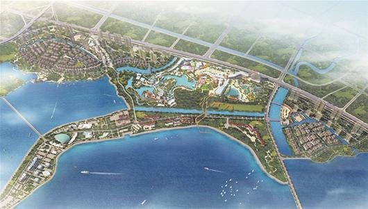大产业",吸引了武汉华侨城,极地海洋世界等18个旅游文化项目进驻