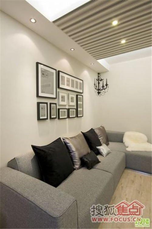 沙发背景墙装饰柜黑白 b_79075694.jpg
