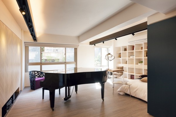 搜狐焦点推荐装修:台湾小户型 木质现代公寓