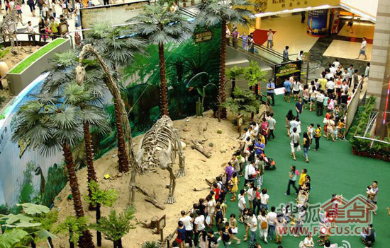 百合花园侏罗纪恐龙展(以实际效果图为准)