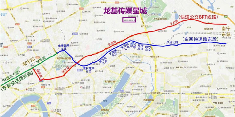 【城建】南宁快速路路线大曝光!