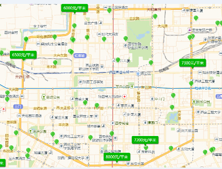西二环房价5、6千大兴立交片区成西安房价洼地