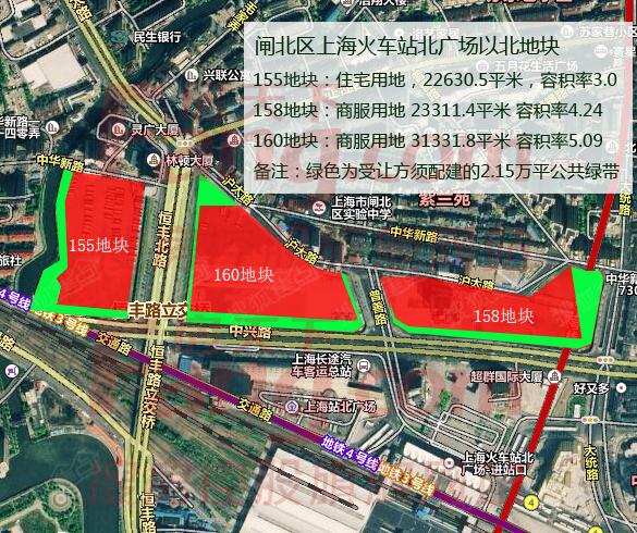 破百亿?上海站北广场33万方综合体正式挂牌