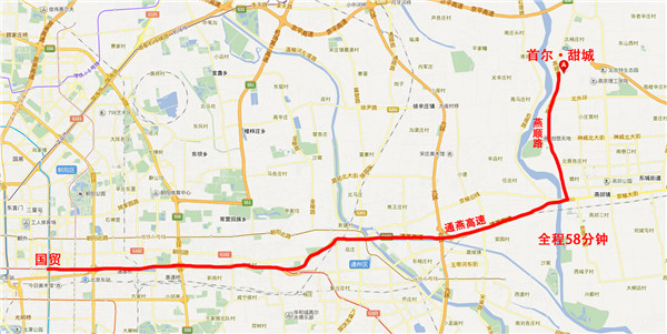 自驾路线图