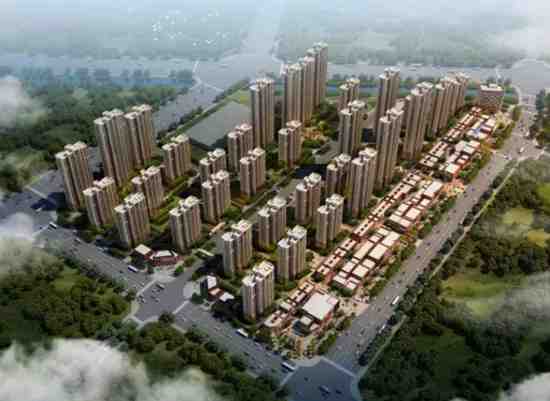 【海亮悦城】打造原汁原味的art-deco现代建筑风格,富于立面建筑变面的构成平面设计优秀图片