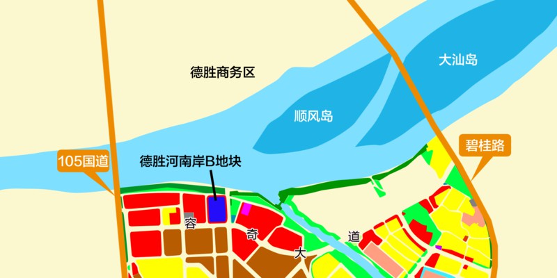 由此可见,以交通为先锋,容桂计划用3至5年时间将德胜河南岸打造成集