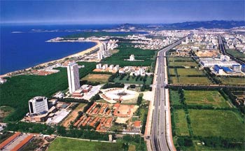 作为全市4个受检工程之一,位于高区的山东交通学院威海校区工程各项受