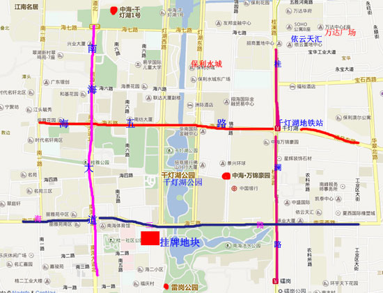 7月31日,南海区公共资源交易中心挂牌一宗商住地,宗地位于桂城街道