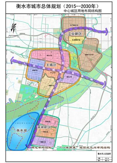15年规划:衡水市城市总体规划(2015-2030年)