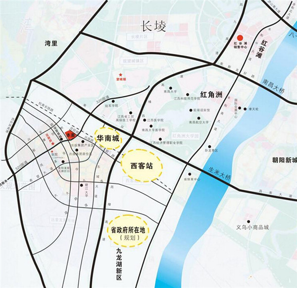 地铁4号线远景规划西起望城站;南昌市银亿房地产开发有限公司于2014年