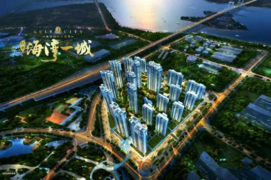 珠港新城超60万㎡长平·海湾一城全面施工中