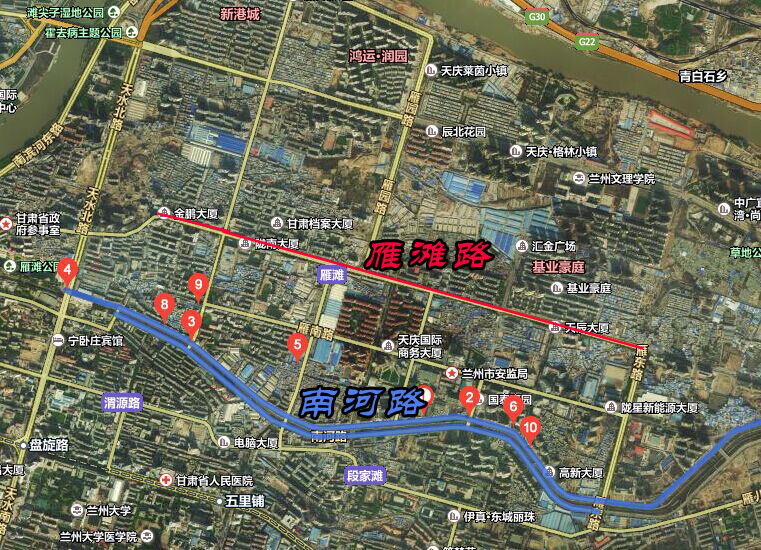 11月24日,搜狐焦点网据兰州市项目评审中心获知,雁滩将新建s610号