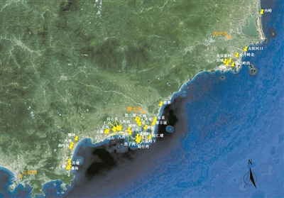 中国东南沿海六省GDp总各_中国东南沿海地图(2)