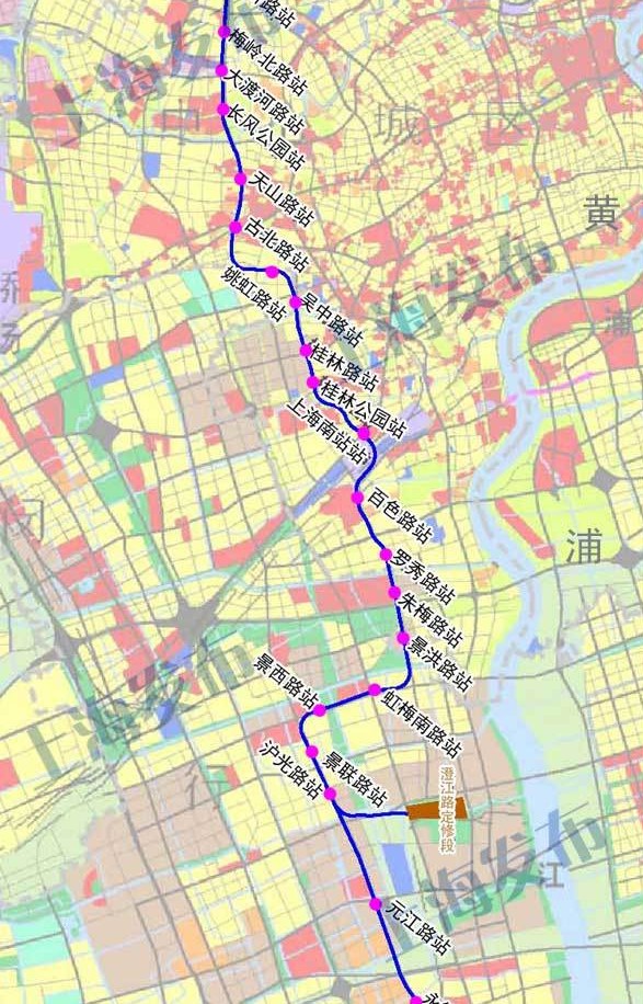 5号线南延伸(东川路站-南桥新城站),8号线三期(沈杜公路-汇臻路站),9