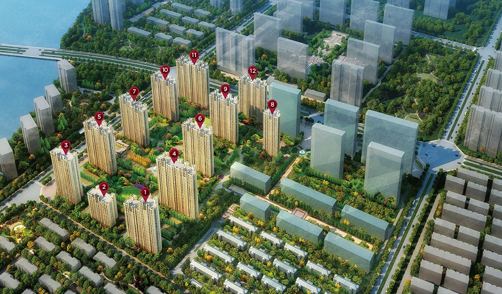 潮白河孔雀城学府澜湾 潮白河旁景观房均价15000 咨询电话:400-869