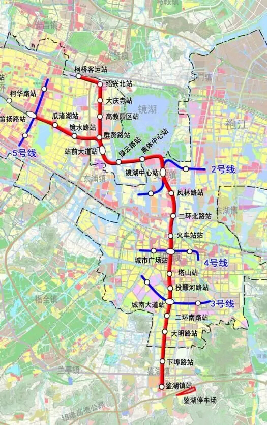 绍兴地铁1号线明年动工终点站在枫林华庭家门口