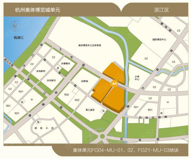 滨江奥体单元商住地