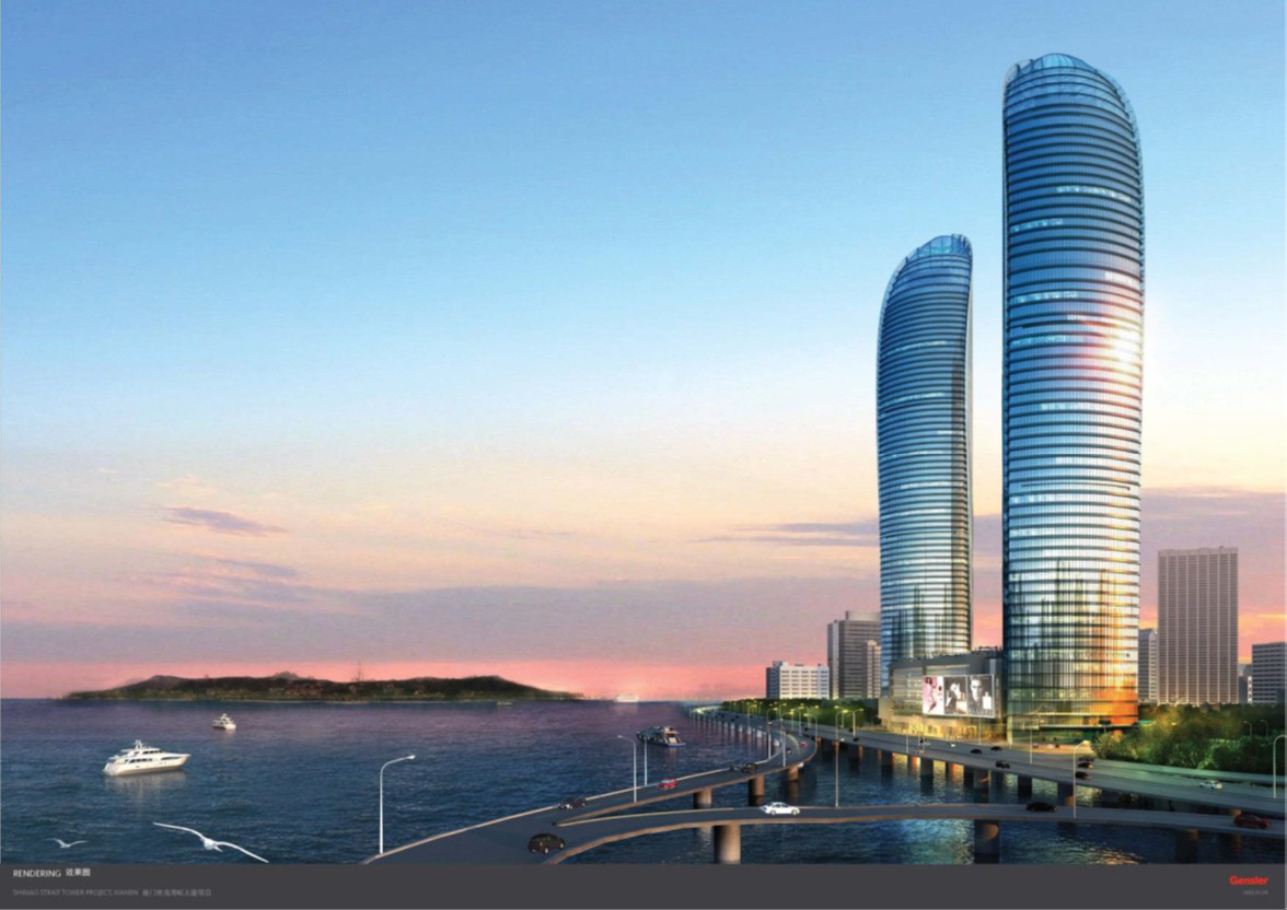 【250米双子塔城市地标】世茂海峡大厦——福建首家超六星级酒店,康
