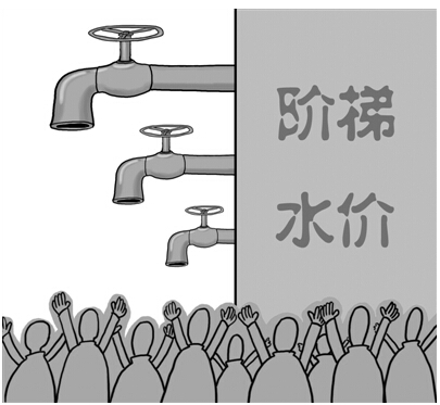 阶梯水价 人口_阶梯水价