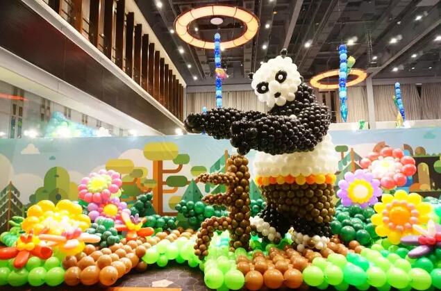 疯狂动物城主题气球展