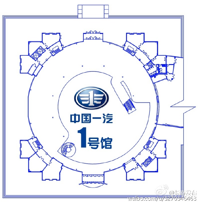 最新！长春汽博会场馆分布出炉