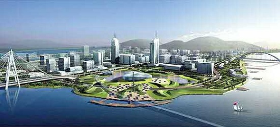 三江国际商务区,千亿打造温州"陆家嘴"