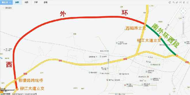 西外环今年开工建设 促进柳江与柳南形成完善路网