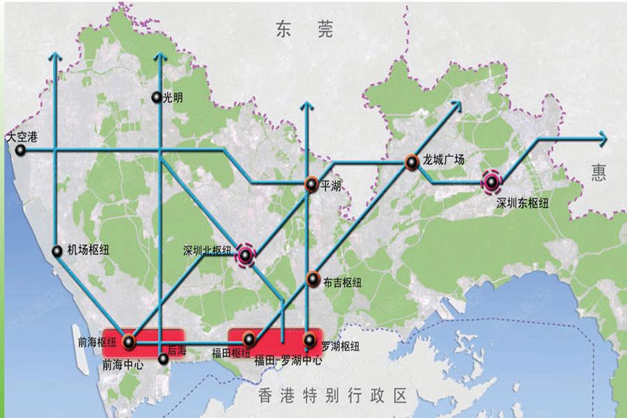 深圳地铁罗湖站综合交通枢纽的规划与建设