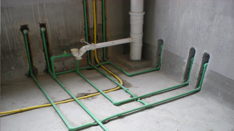 家装水路施工开槽方法 冷热水管开槽方式大不同
