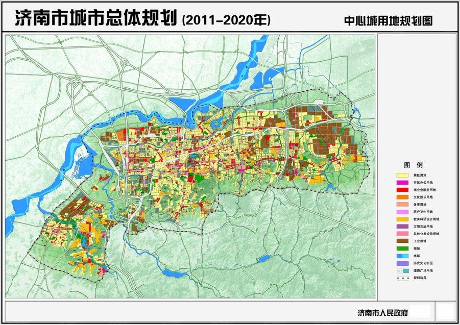 规划2020年中心城城市建设用地面积410平方里,人均建设用地面积95