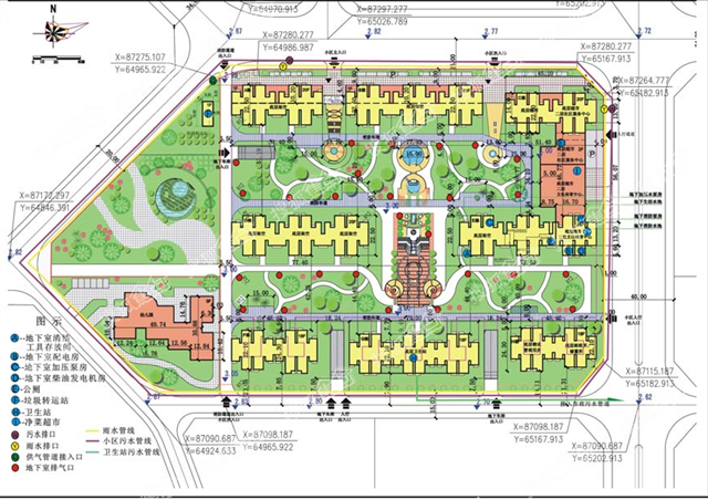商铺,卫生站,大专,论文,用地其他配套公厕,地下室;幼儿园用房设计建设社区建筑设计超市图片