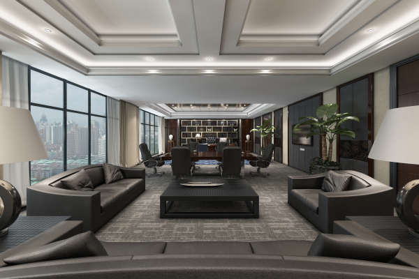 领导办公室效果图