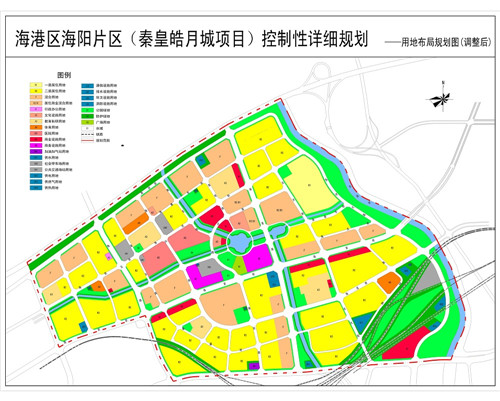 燕达集团拟在此范围规划建设包括海阳镇古城恢复,地标性建筑,办公