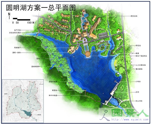 秦皇岛2.4亿投建767亩圆明湖 涉北港镇片区