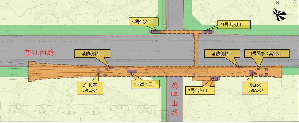 全线共设31座车站,其中祁门路站,高铁站,北二环路站已先期实施.