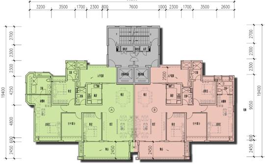 10号楼,全能户型,建筑面积约98~136平方米 恒福尚城—宫园,现正接受