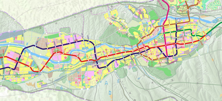 兰州地铁站线