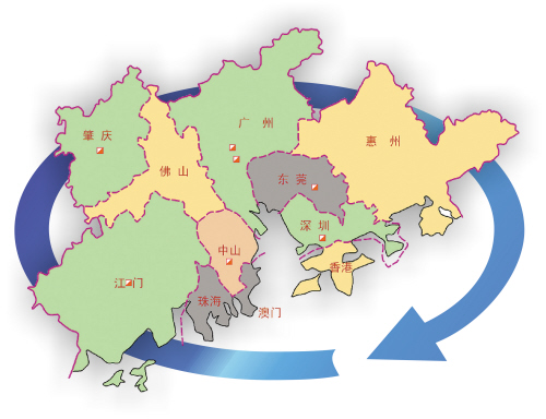 珠三角面积人口与gdp_...7 2015年珠三角城市市辖区常住人口与GDP对商品住宅销售(2)