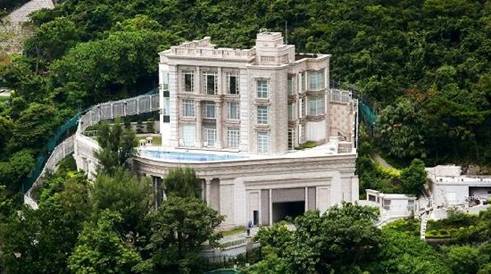 华人首富李嘉诚位于香港的半山豪宅