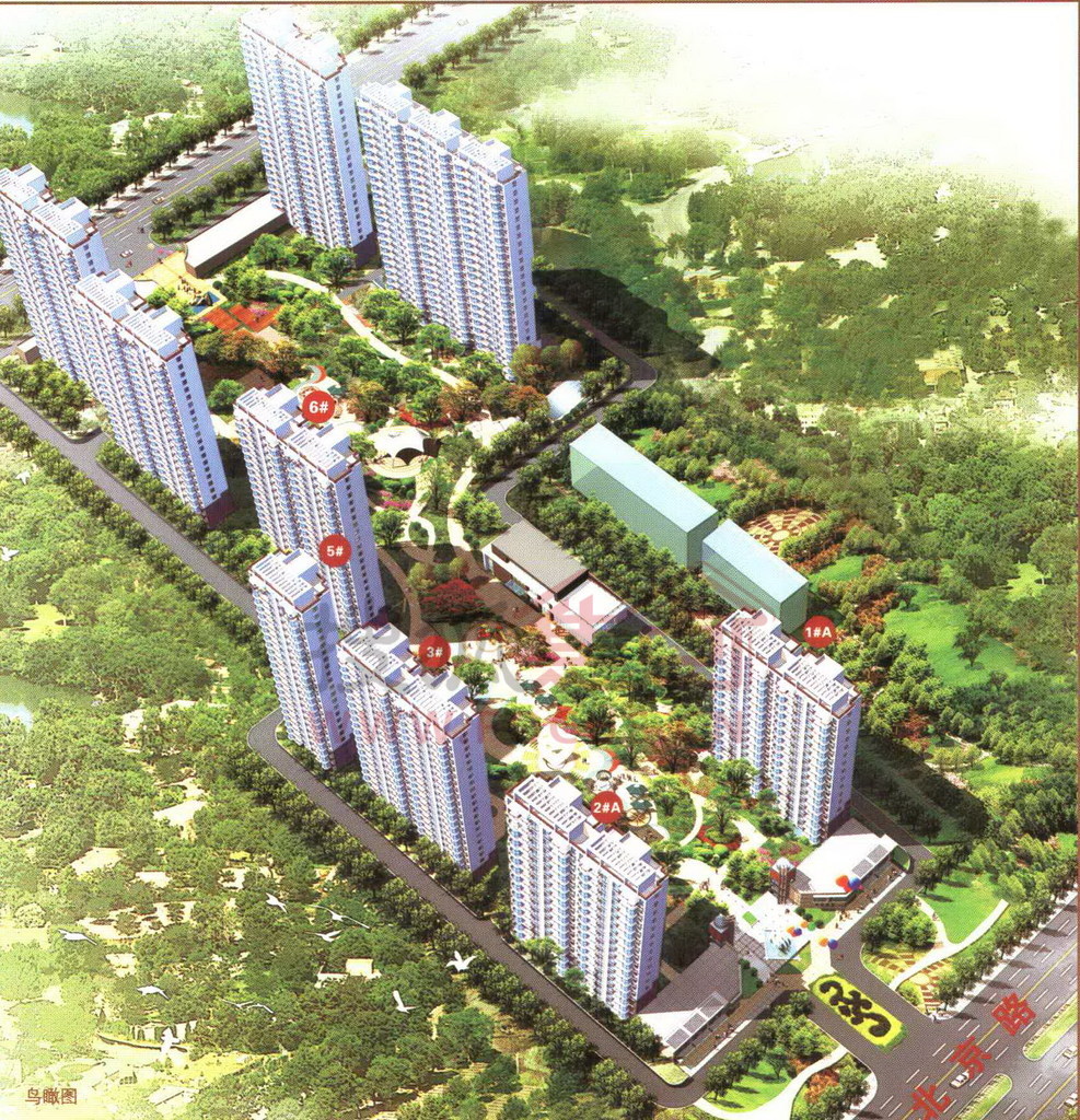 日照市北商住区规划图 日照市北商住区规划图