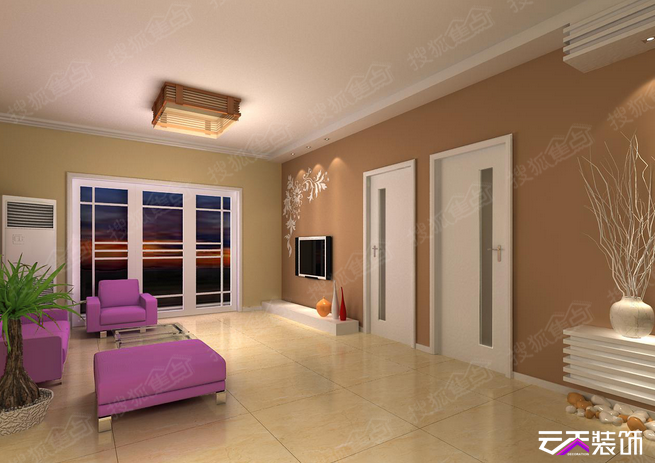 装修时墙面刷的黄色 b_380562254.jpg